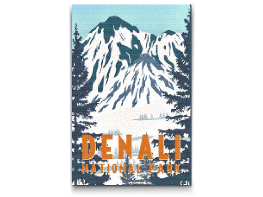 Diamond Paint - Denali Nationalpark