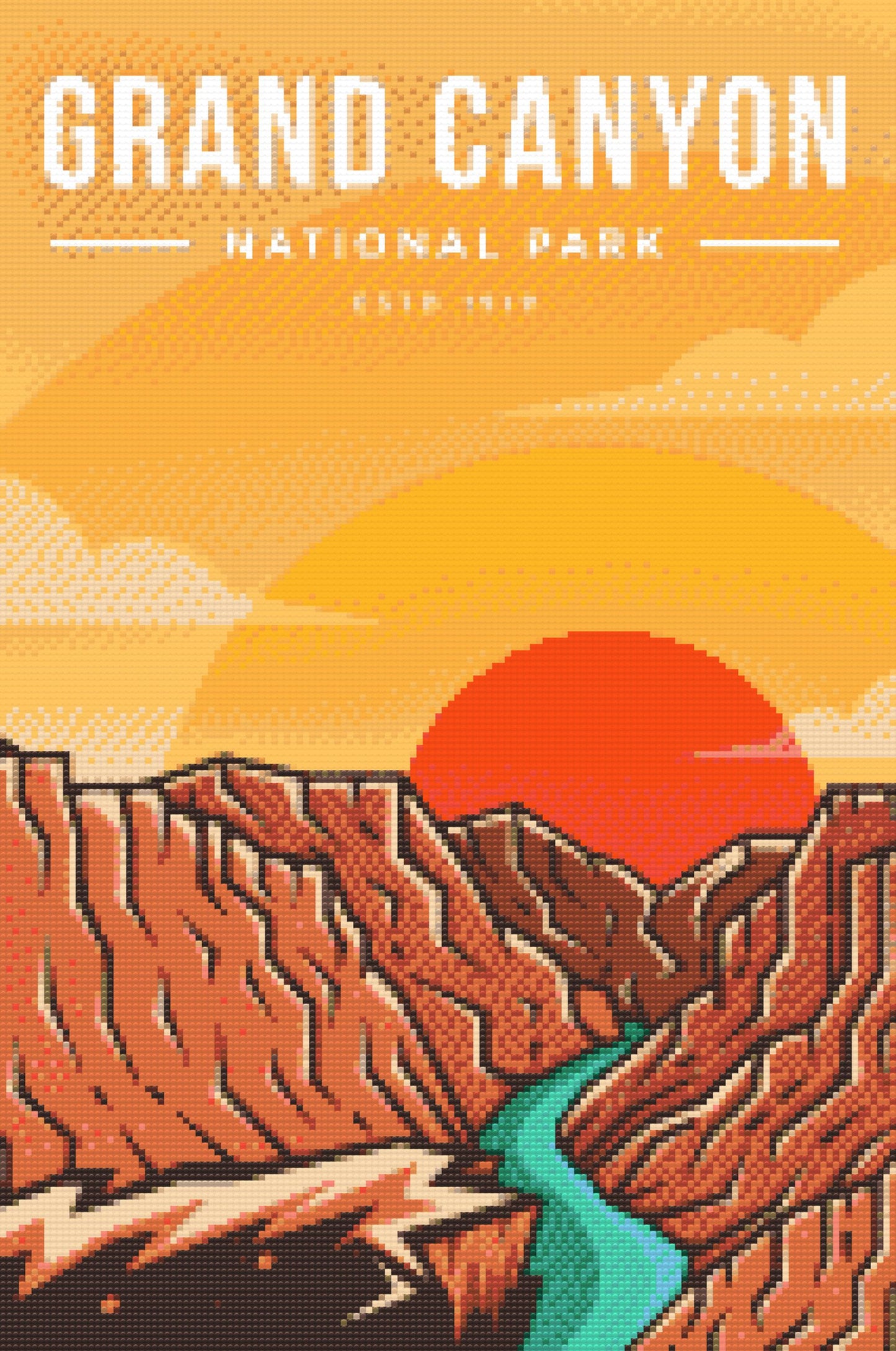 Diamond Paint - Grand Canyon Nationalpark