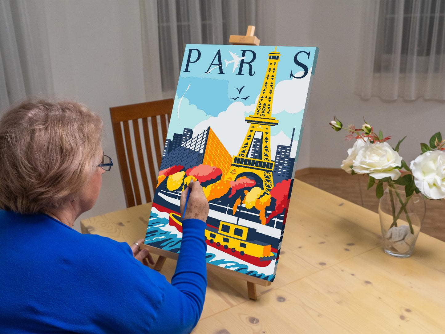 Paint by number - Paris, Frankrig
