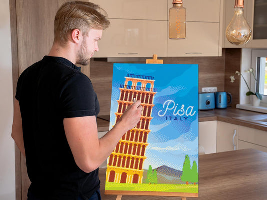 Diamond Paint - Pisa, Italien