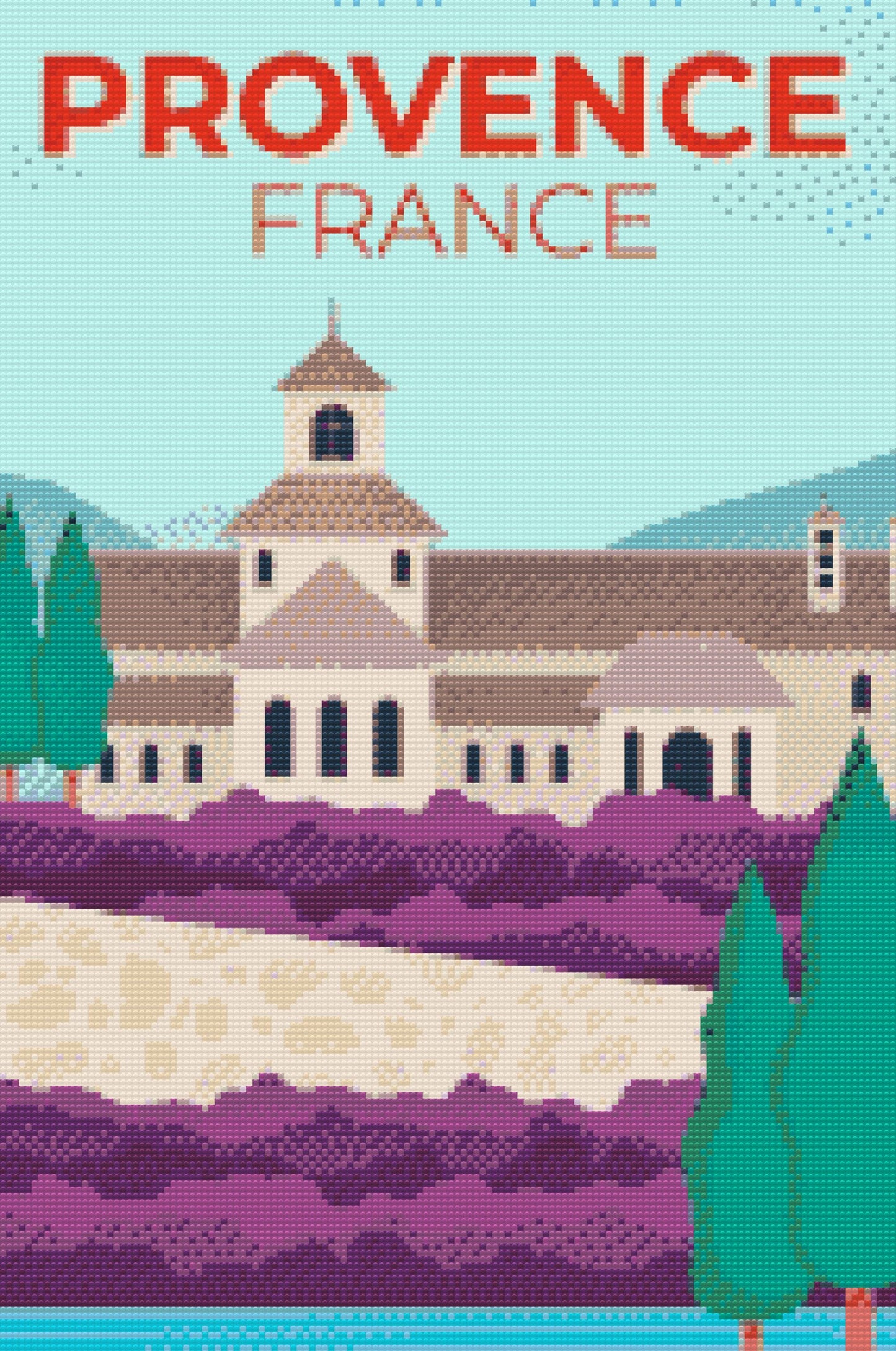 Diamond Paint - Provence, Frankrig