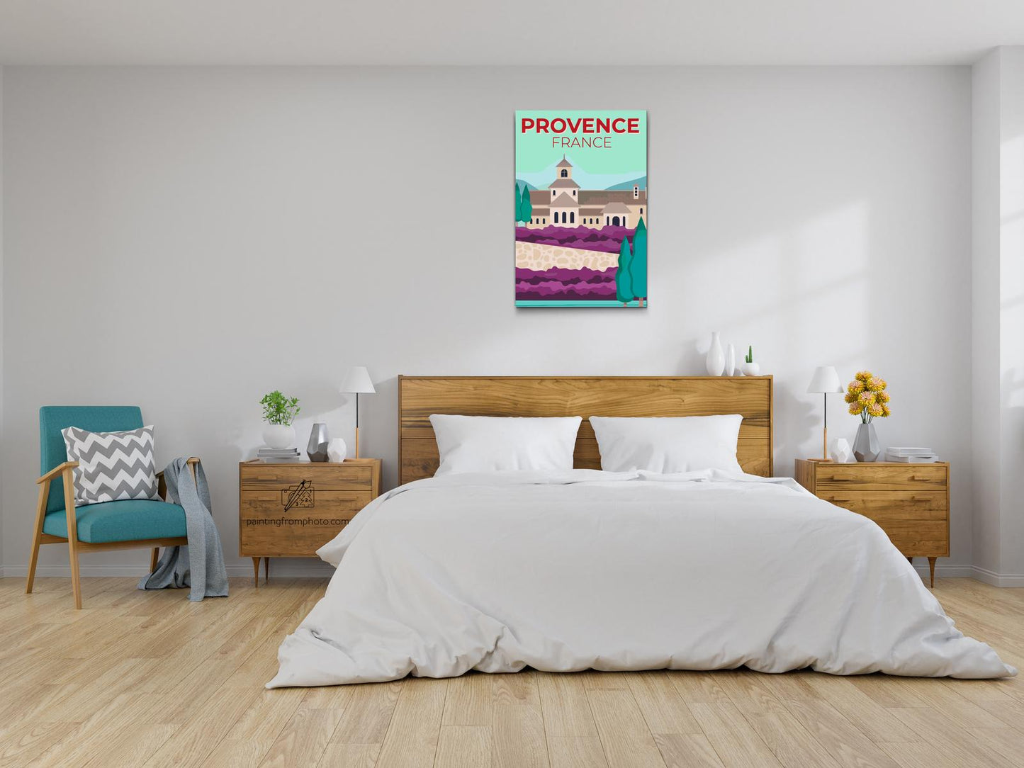 Paint by number - Provence, Frankrig