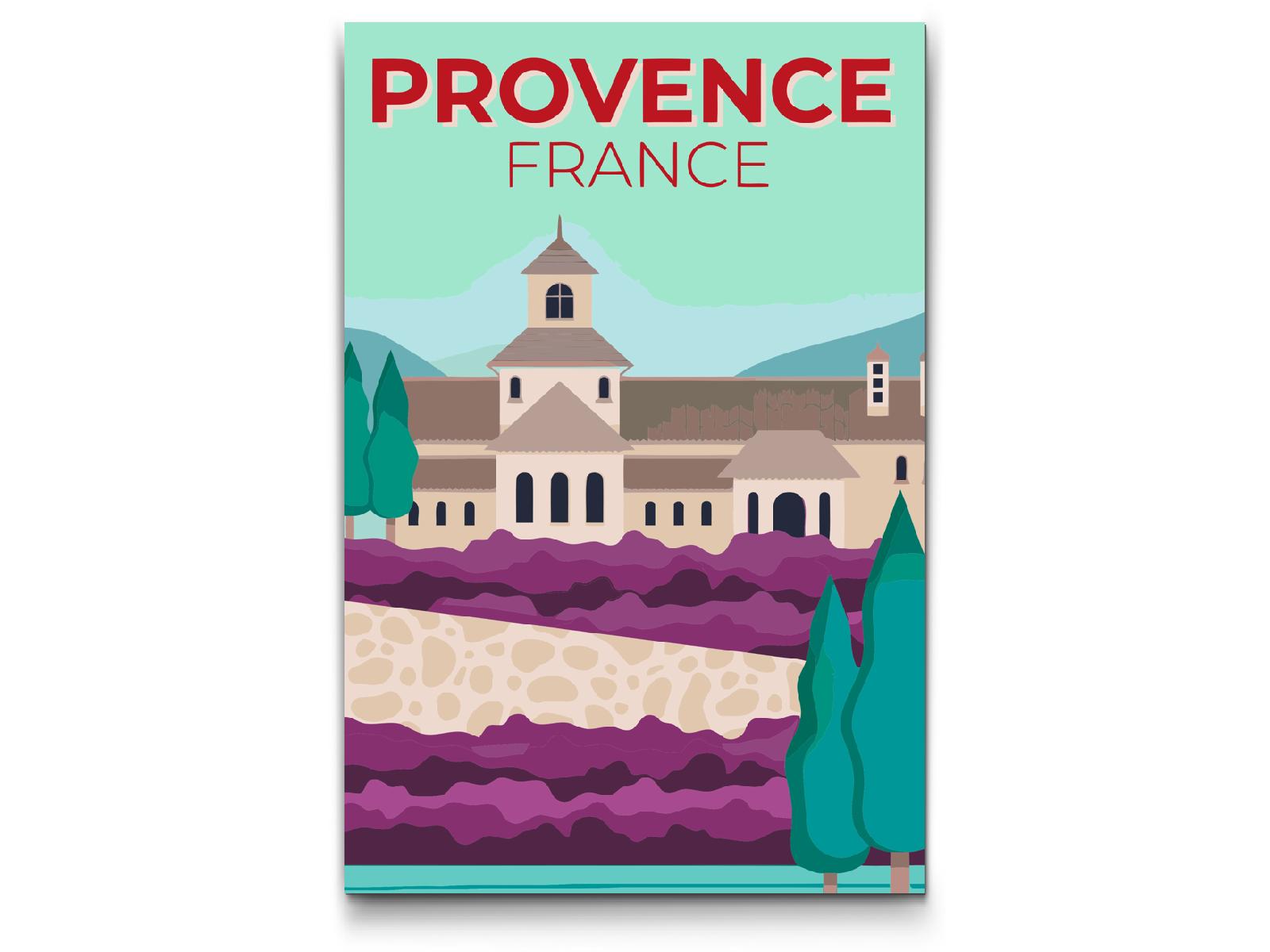 Paint by number - Provence, Frankrig