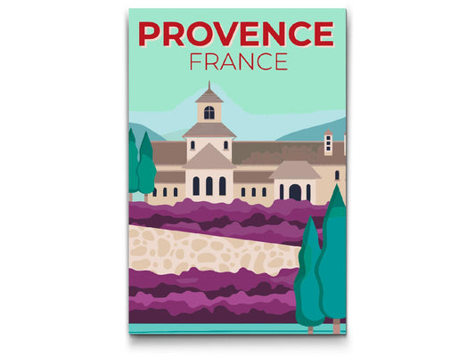 Paint by number - Provence, Frankrig