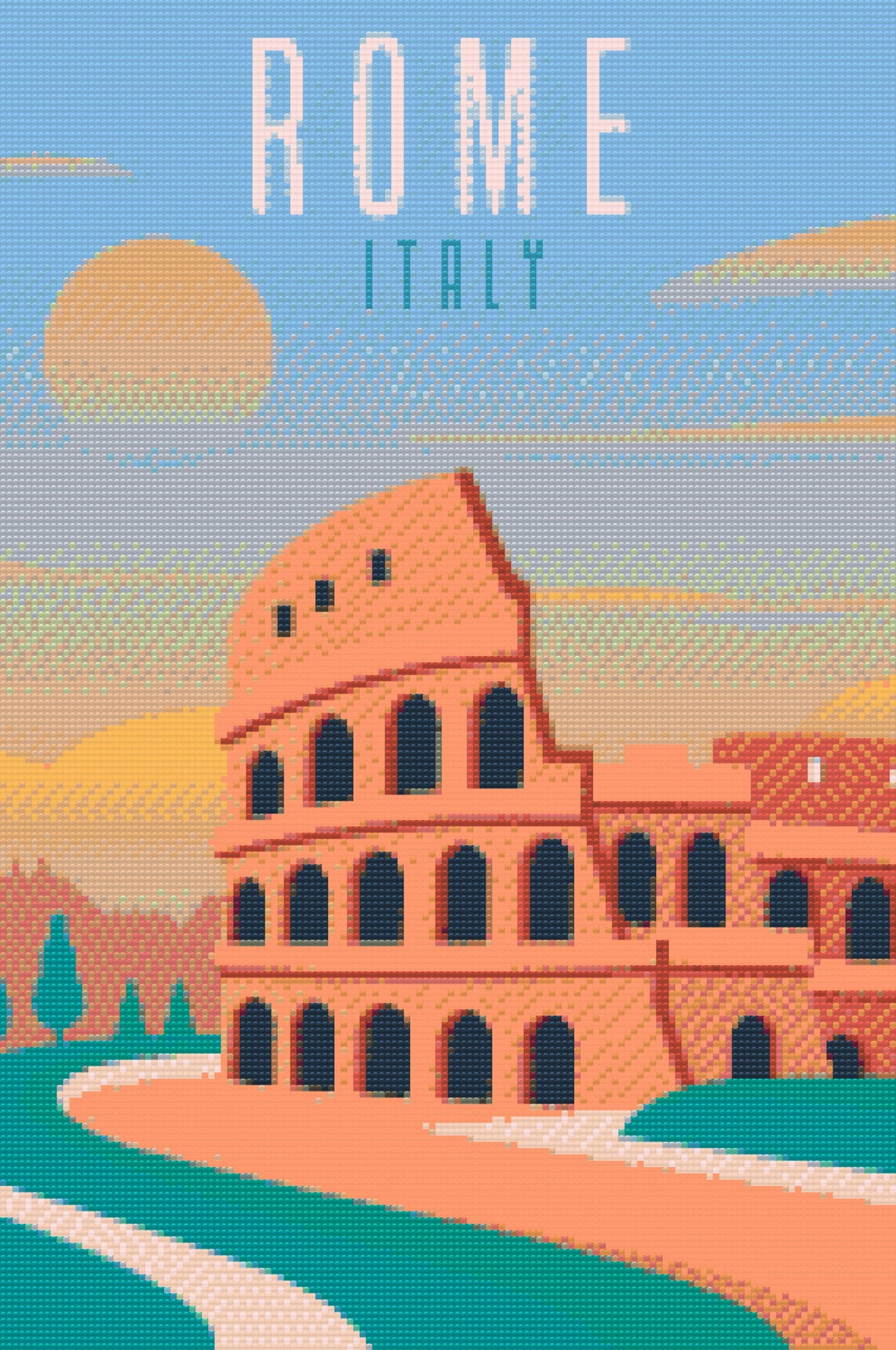 Diamond Paint - Rom, Italien