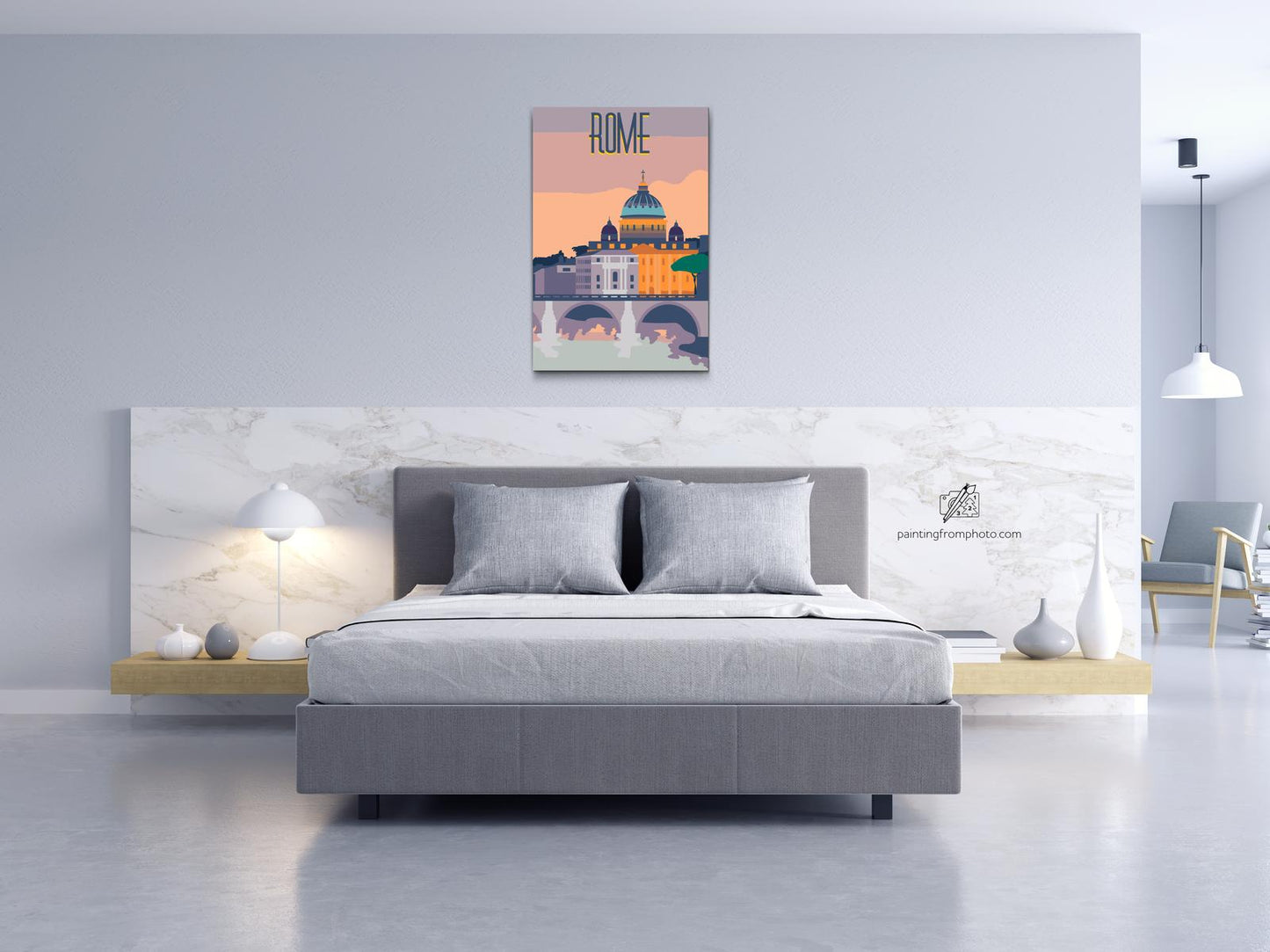 Paint by number - Rom, Italien 2