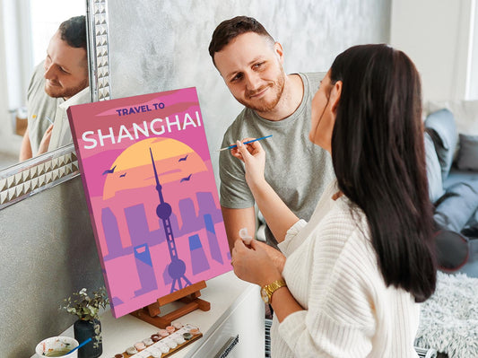 Paint by number - Shanghai, Kina
