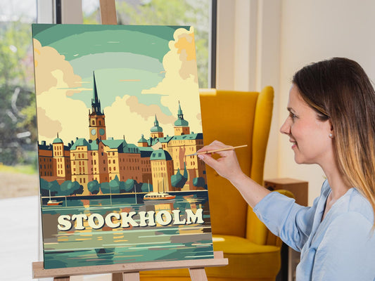 Paint by number - Stockholm, Sverige