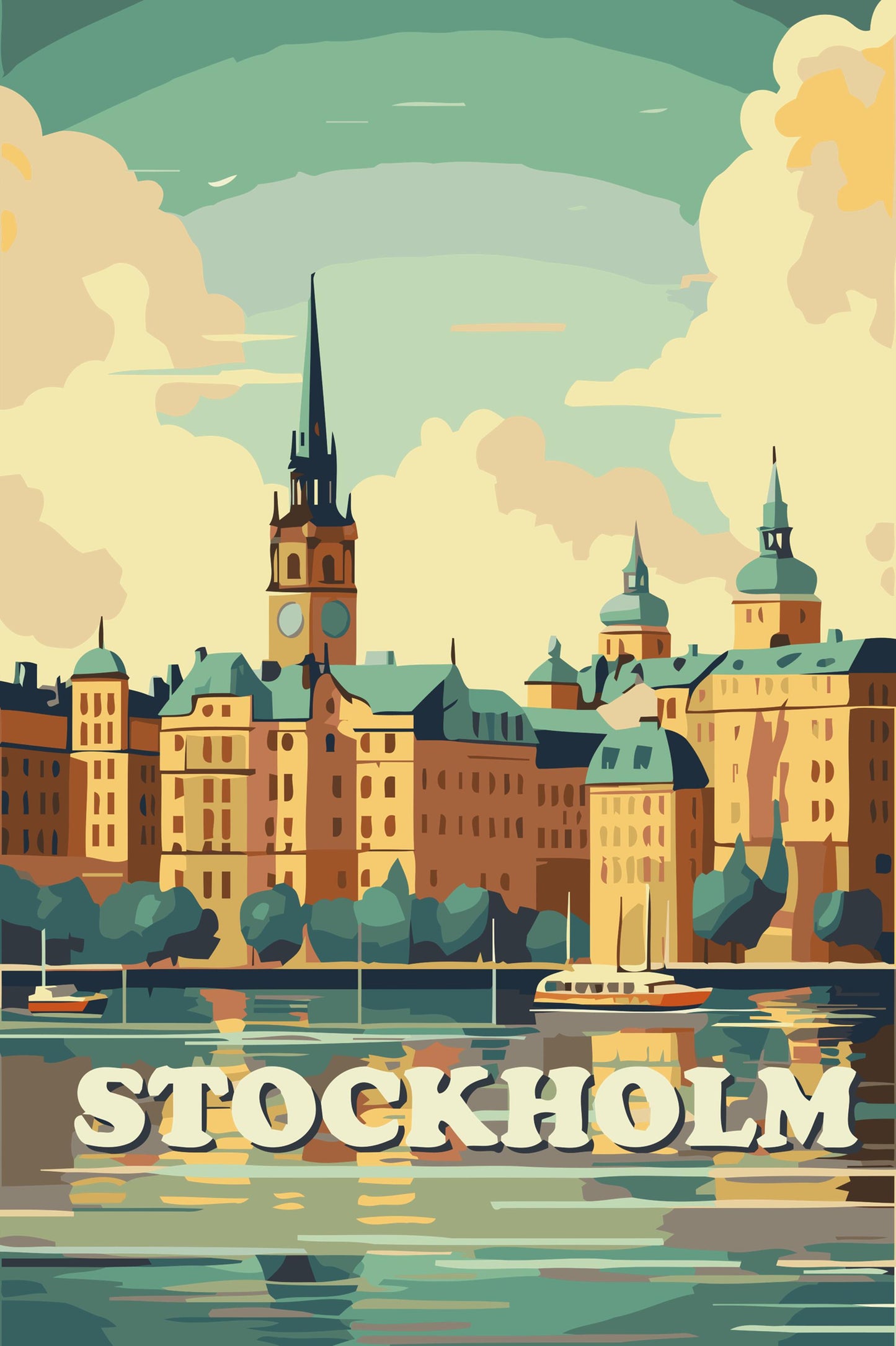 Paint by number - Stockholm, Sverige