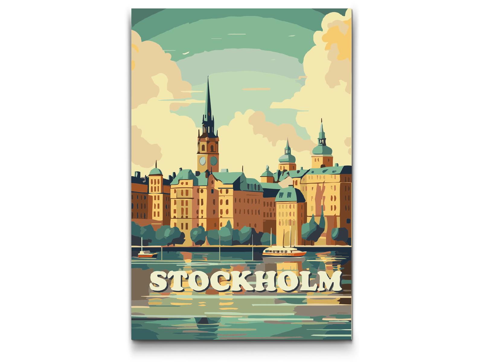 Paint by number - Stockholm, Sverige