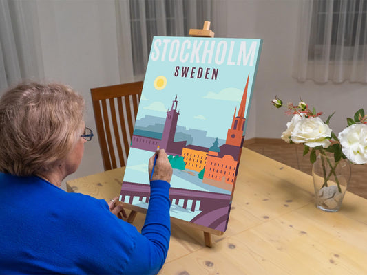 Paint by number - Stockholm, Sverige 2