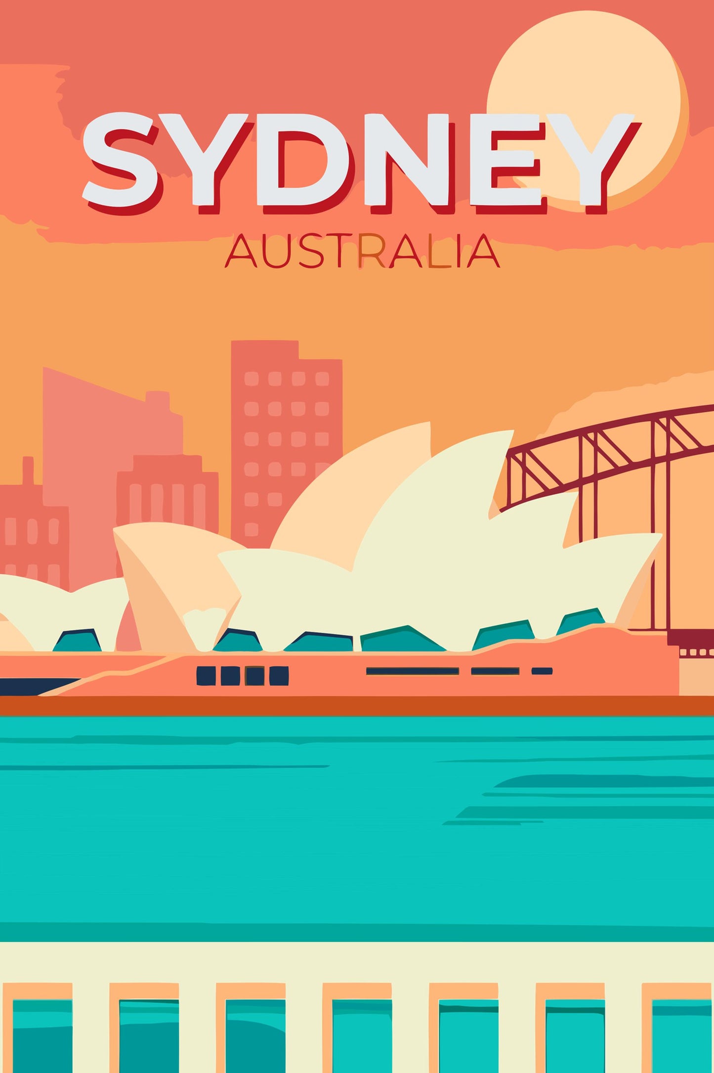 Paint by number - Sydney, Australien