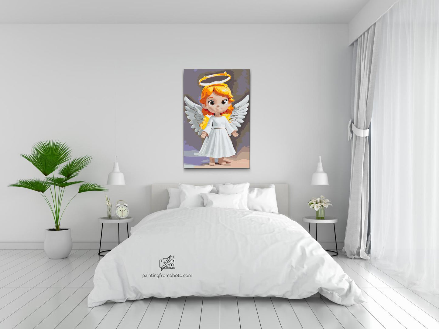 Paint by number - Juleengel