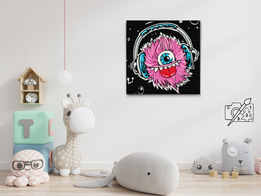 Diamond Paint - Pink Monster