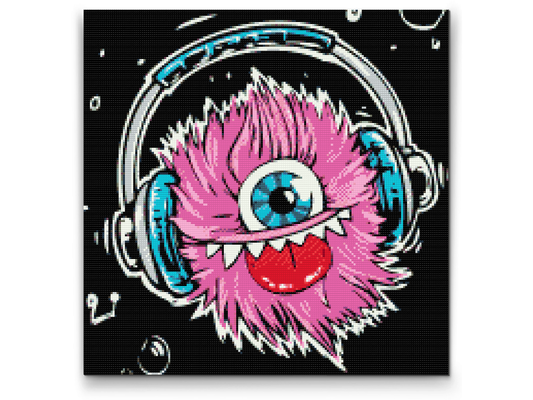 Diamond Paint - Pink Monster