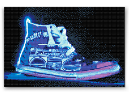 Diamond Paint - Lightning Sneaker
