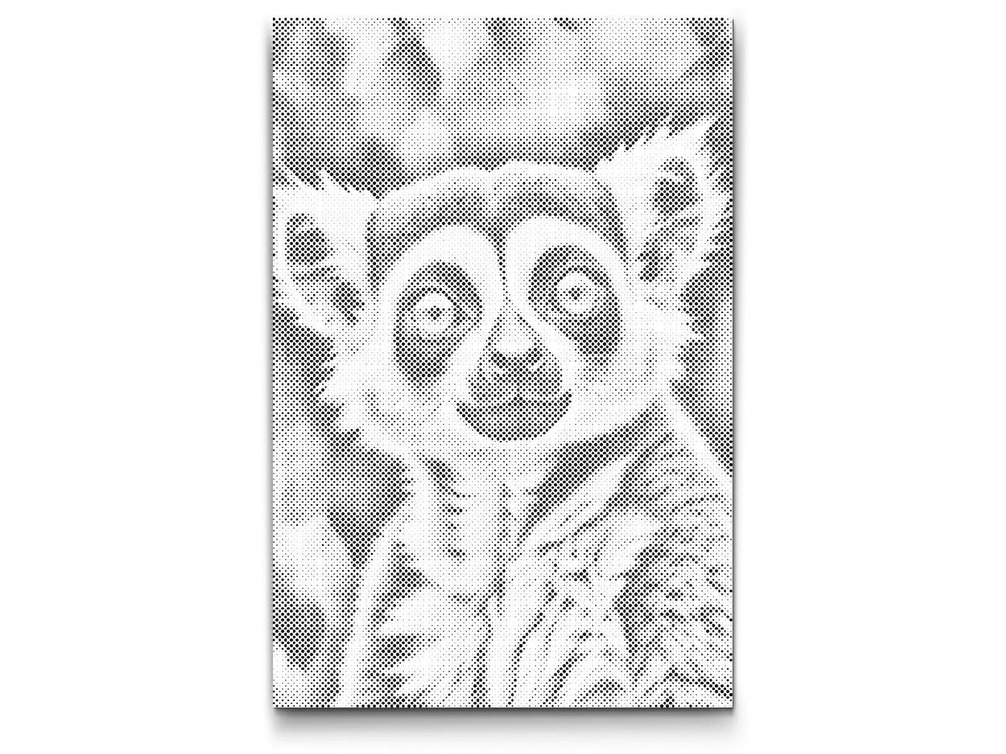 Dotting - Lemur i nuancer af mørk turkis