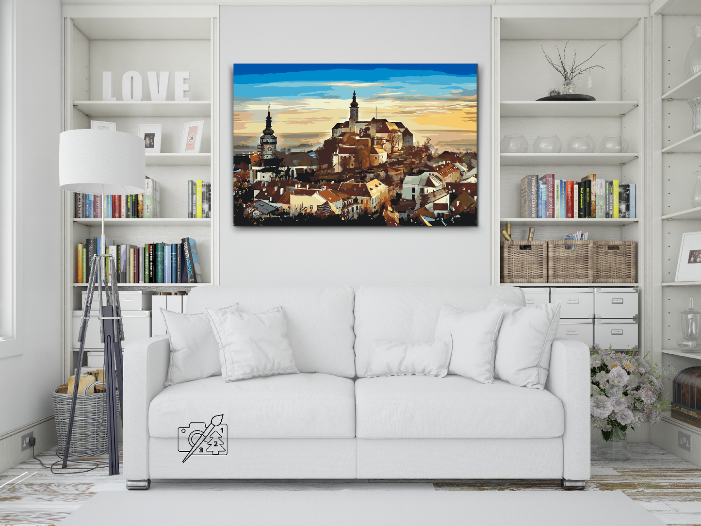 Paint by number - Mikulov, Tjekkiet
