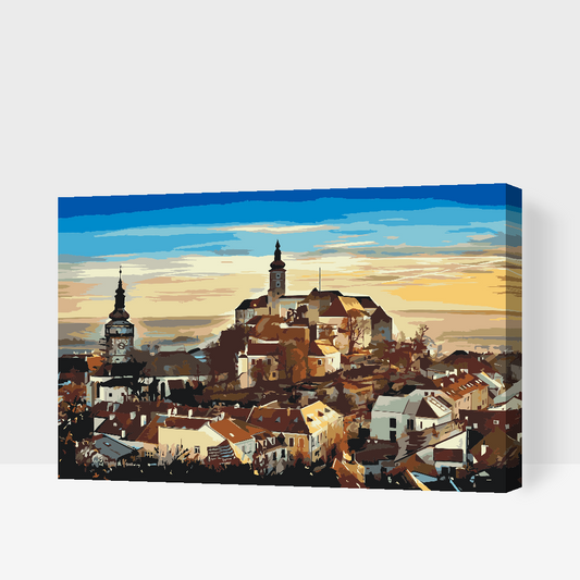 Paint by number - Mikulov, Tjekkiet