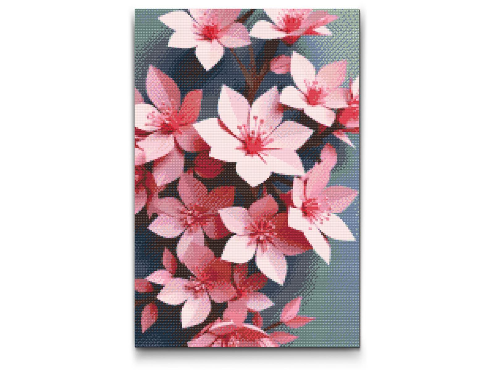 Diamond Paint - Origami-kirsebærblomster