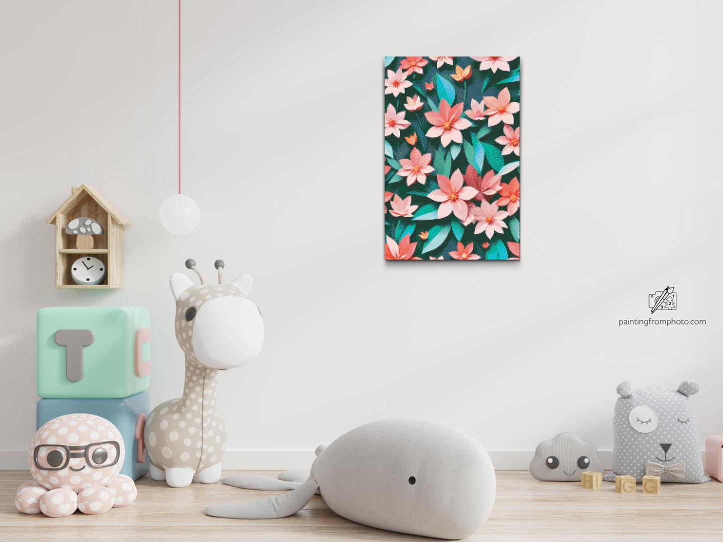 Diamond Paint - Origamiblomster