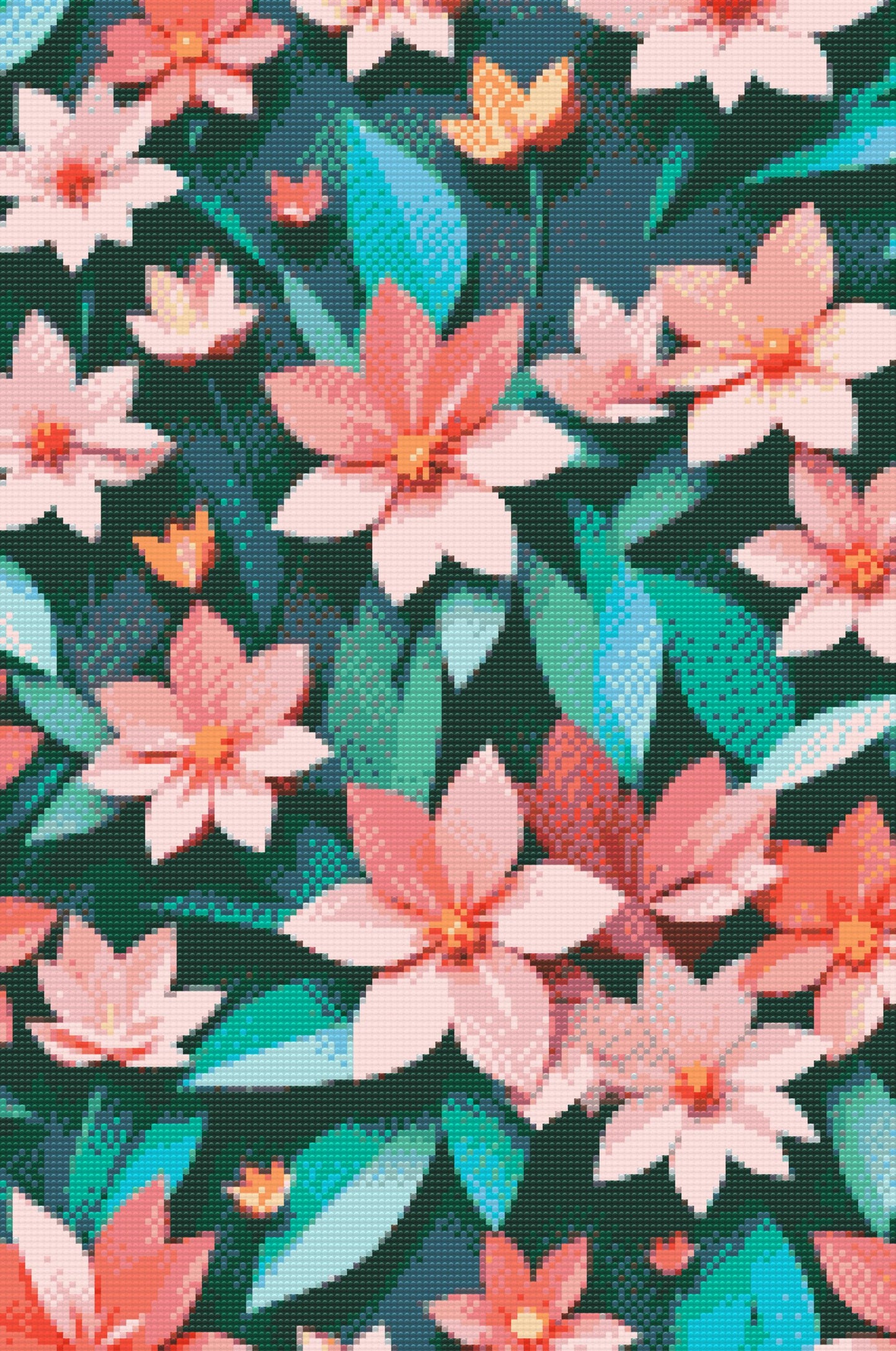 Diamond Paint - Origamiblomster