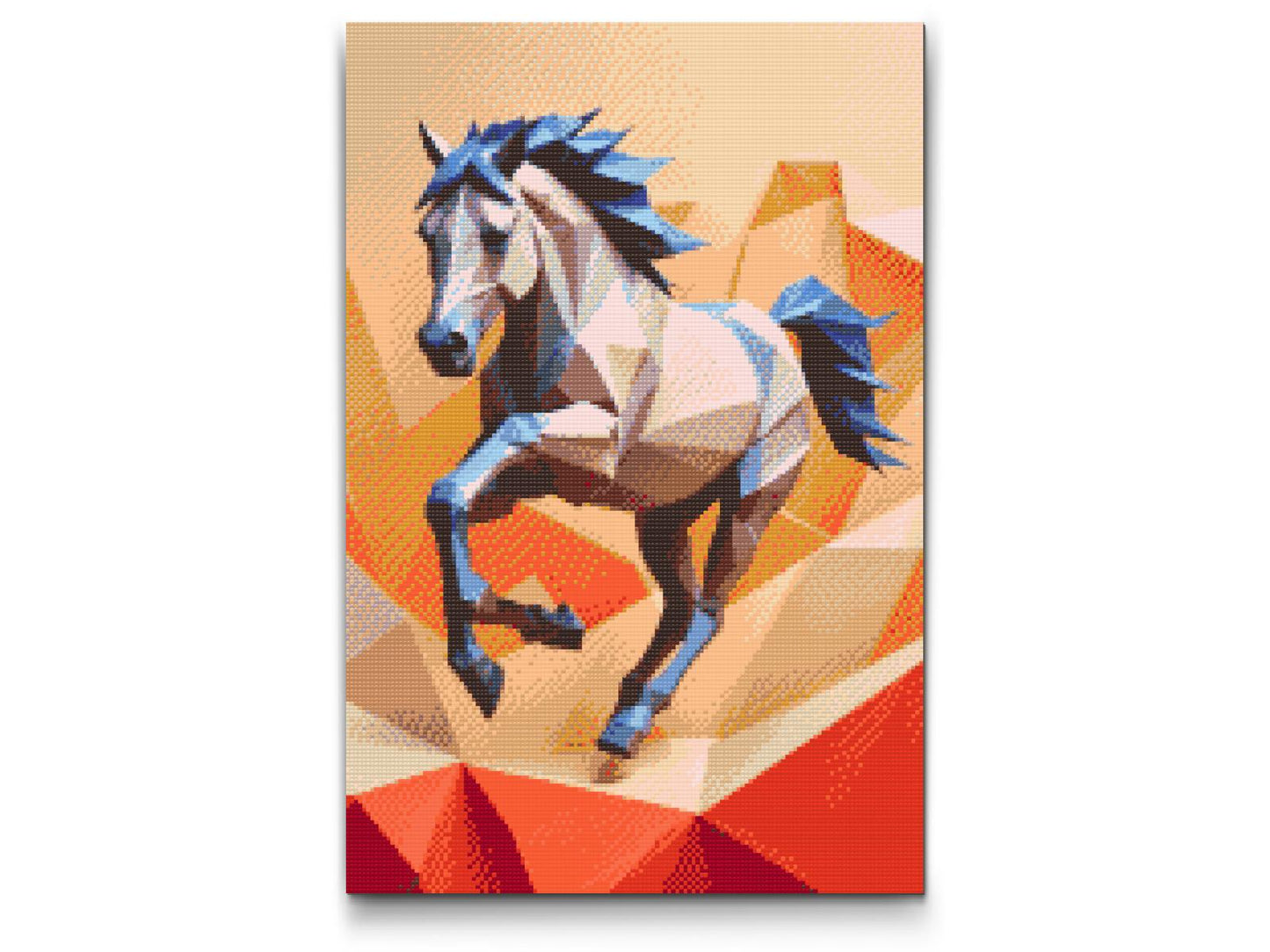 Diamond Paint - Origami-hesteløb