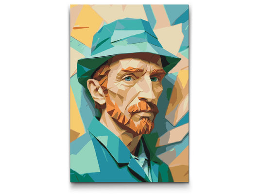 Paint by number - Origami Vincent Van Gogh