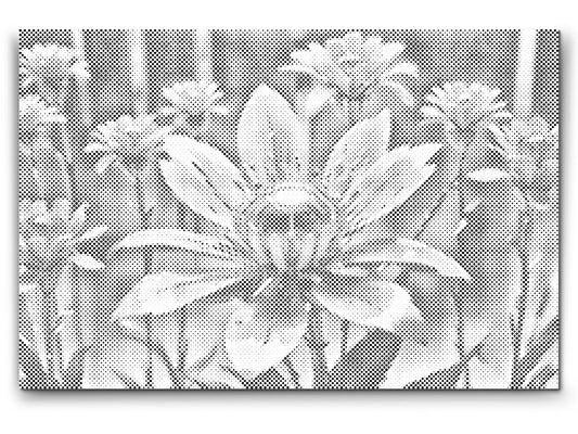 Dotting - Robotblomst