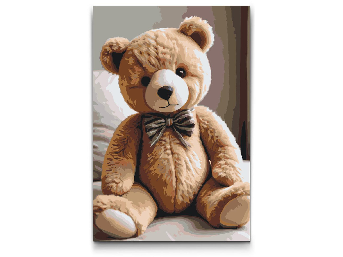 Paint by number - Teddy Bear