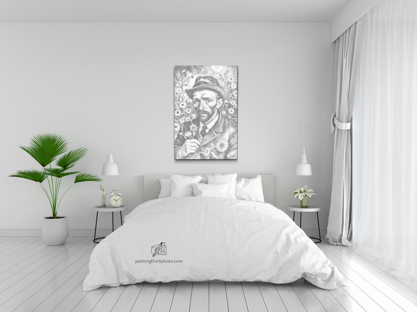 Dotting - Vincent Van Gogh i en solsikkemark