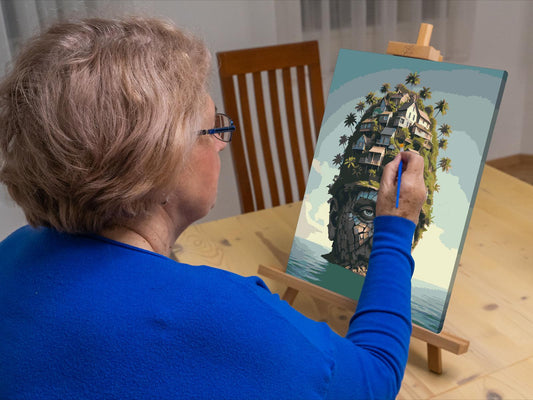 Paint by number - Opdigtet ø