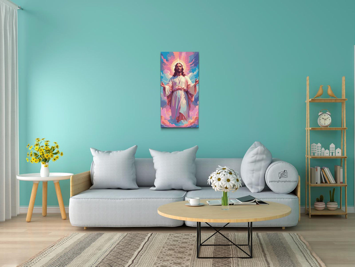 Paint by number - Jesus i himlen