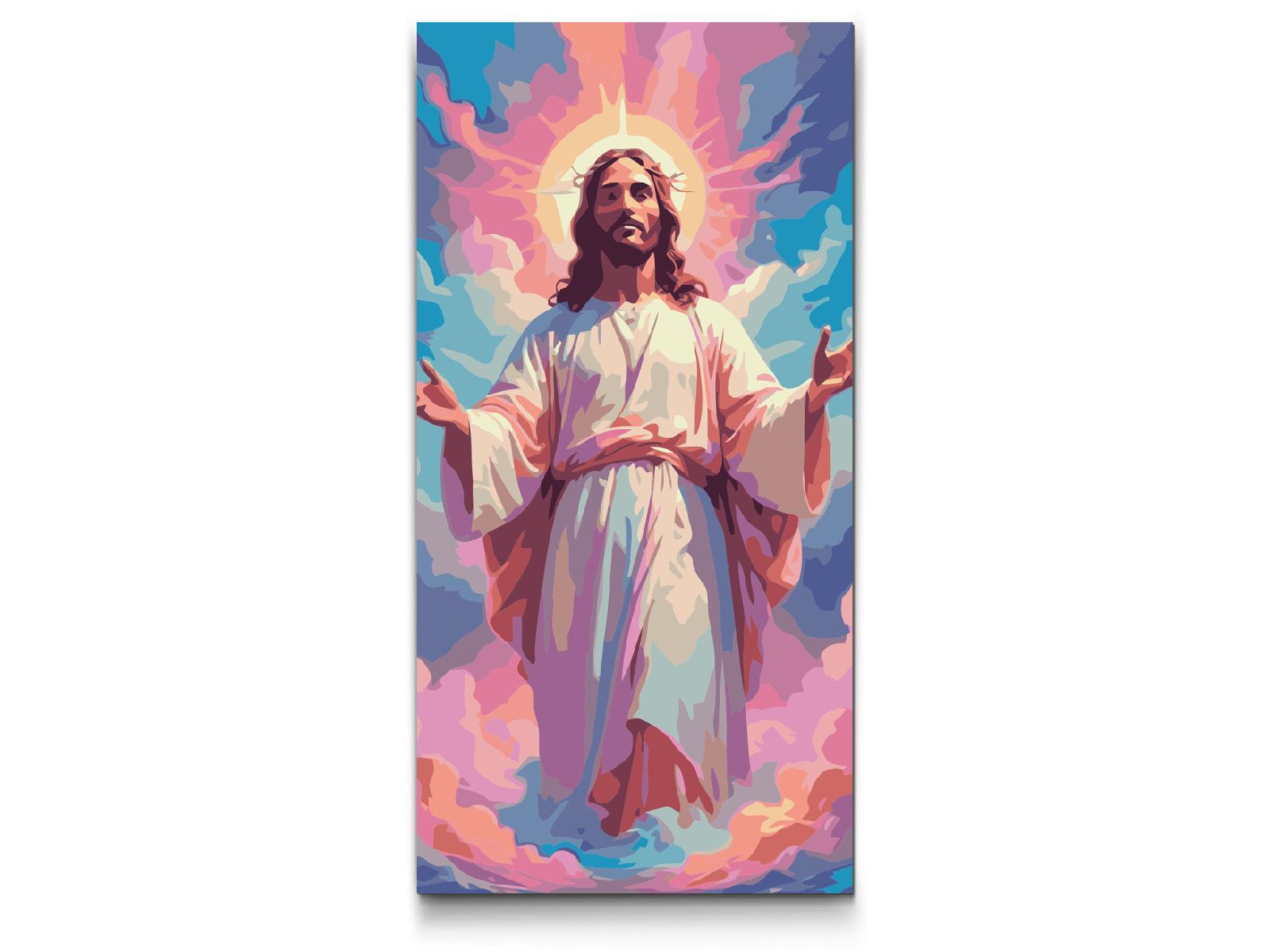 Paint by number - Jesus i himlen