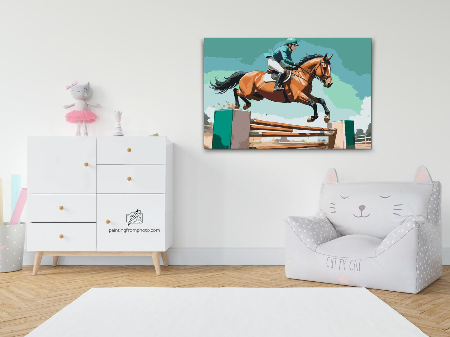 Paint by number - Ridning