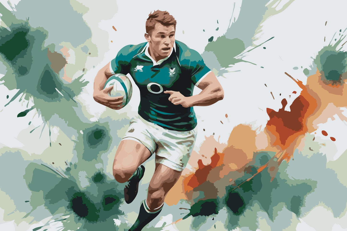 Paint by number - Rugbyspiller