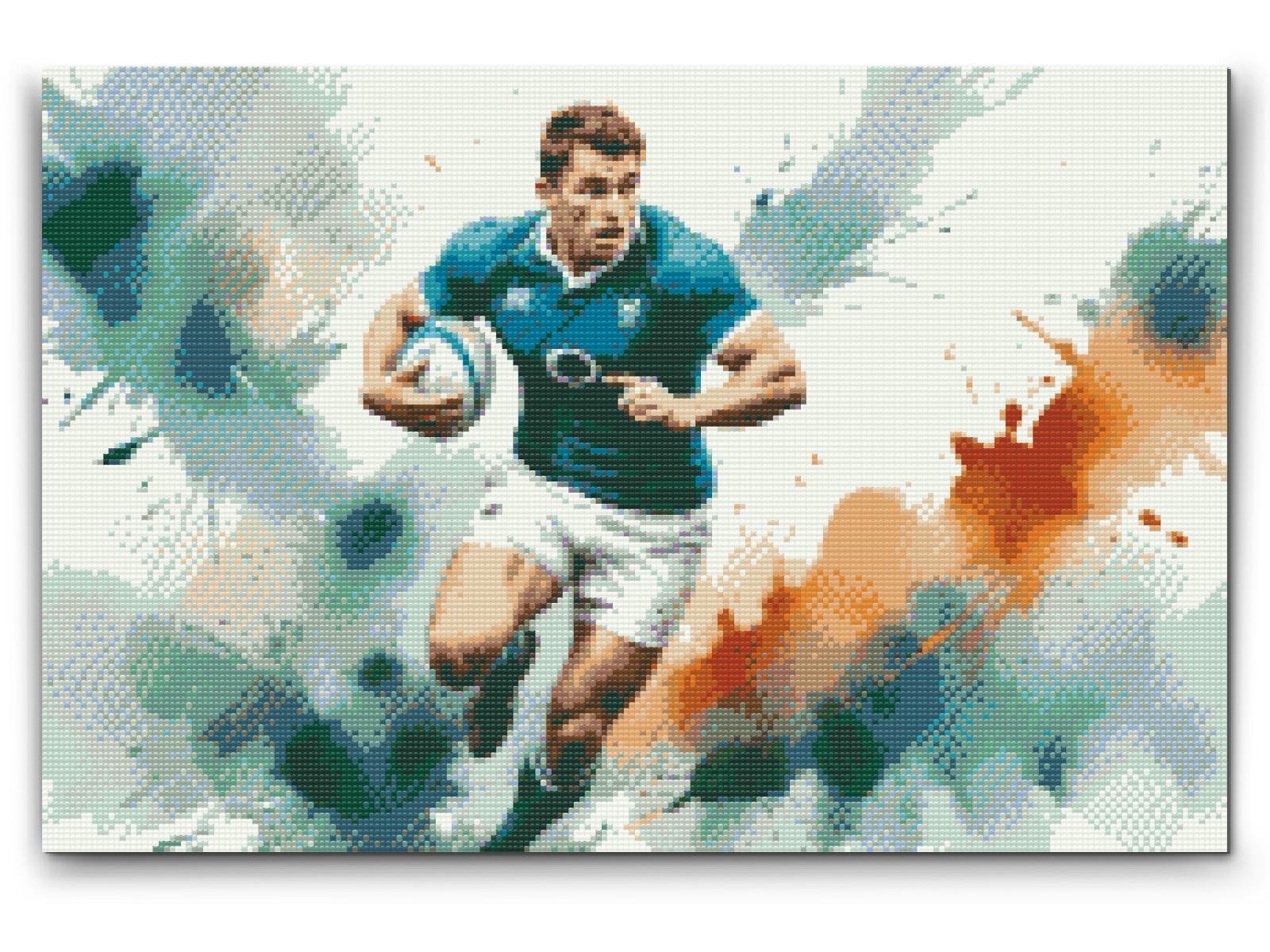 Diamond Paint - Rugbyspiller