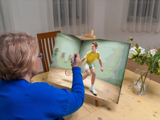 Paint by number - Squash