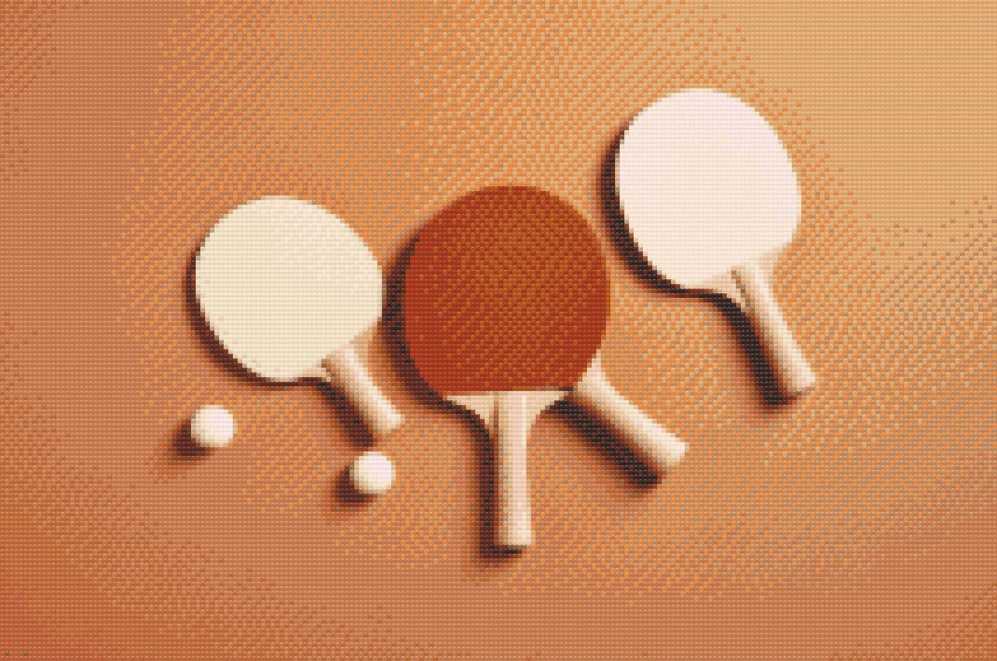 Diamond Paint - Bordtennis