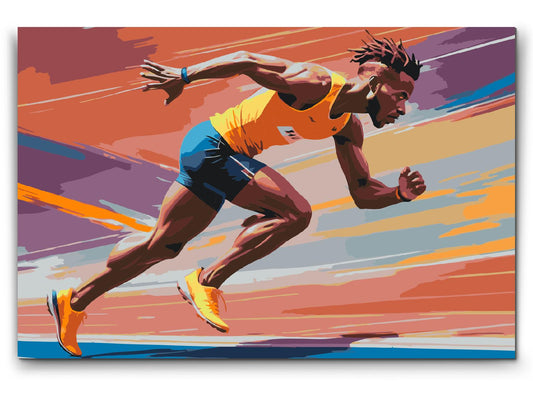 Paint by number - Idræt