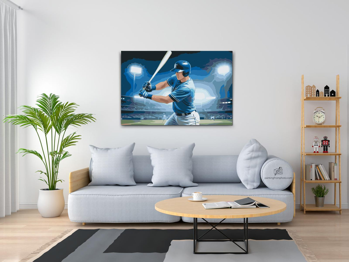 Paint by number - Baseball