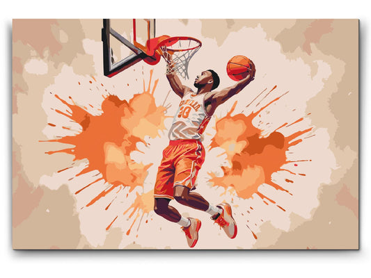 Paint by number - Basketball