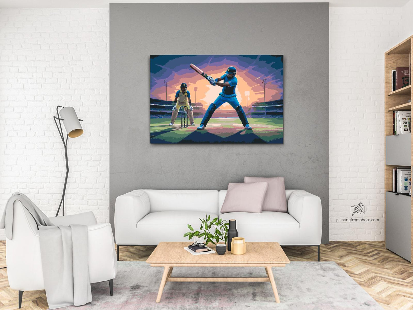 Paint by number - Cricket