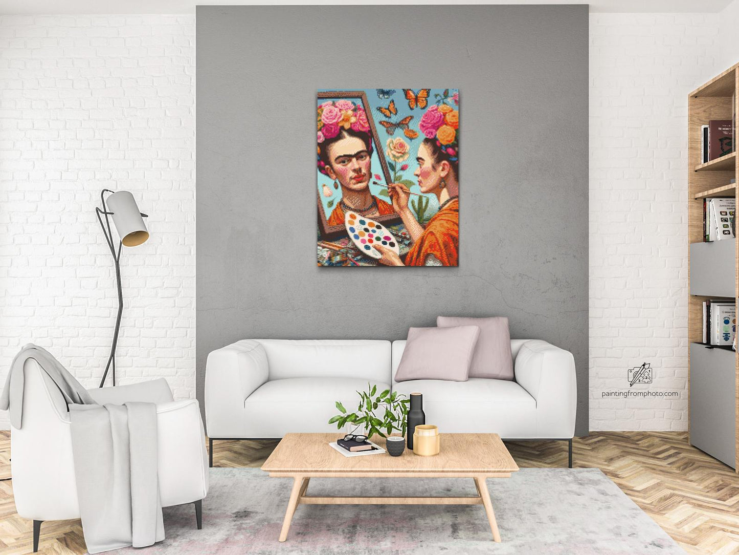 Diamond Paint - Frida Kahlo-maleri