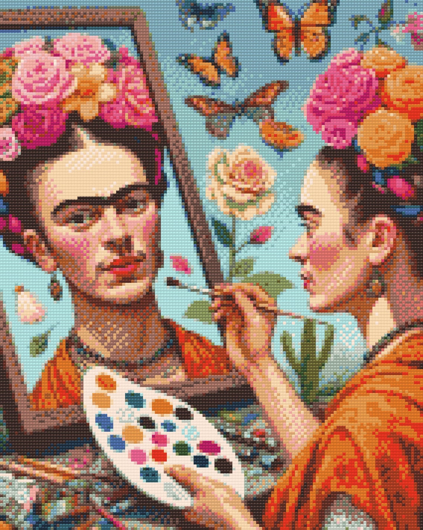 Diamond Paint - Frida Kahlo-maleri