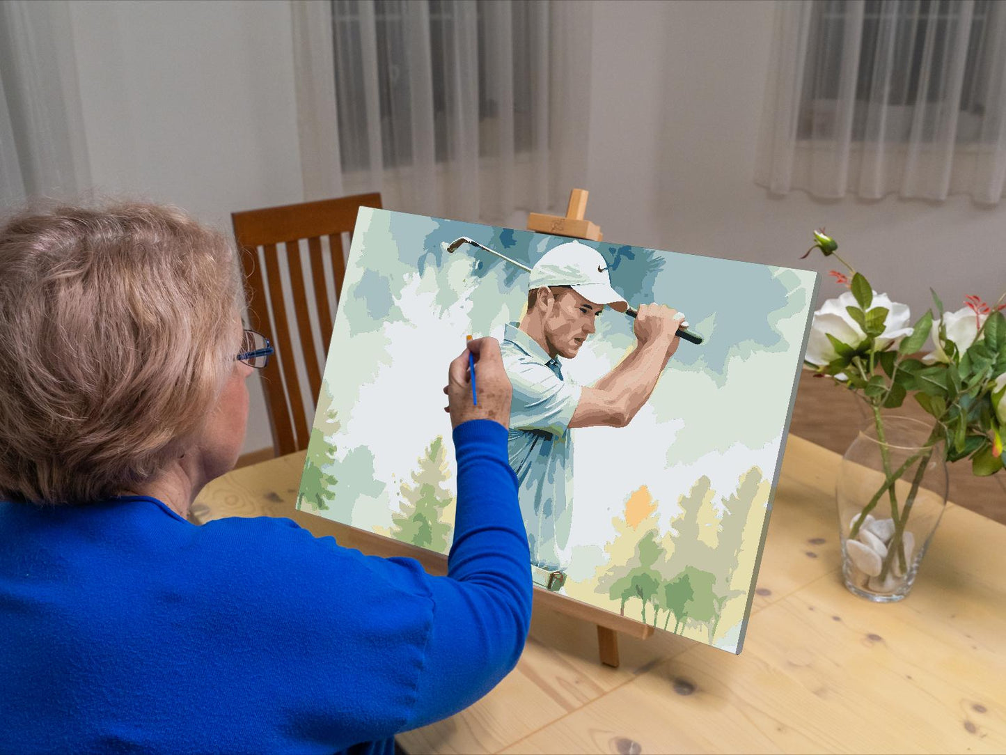Paint by number - Golf