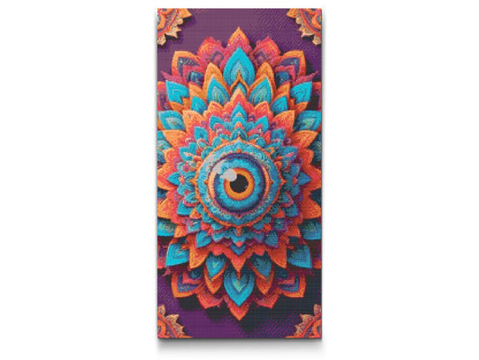 Diamond Paint - Mandala med et blik i midten