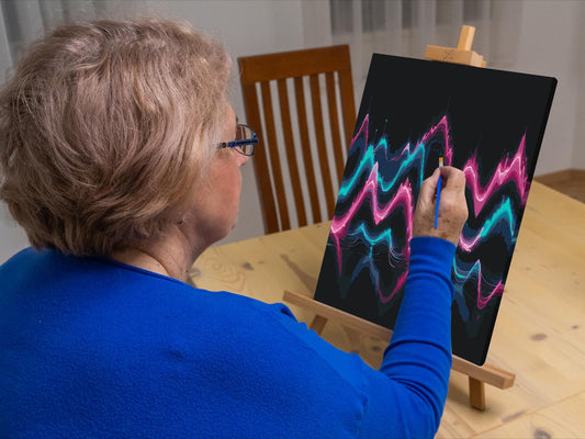 Paint by number - Musikbølger
