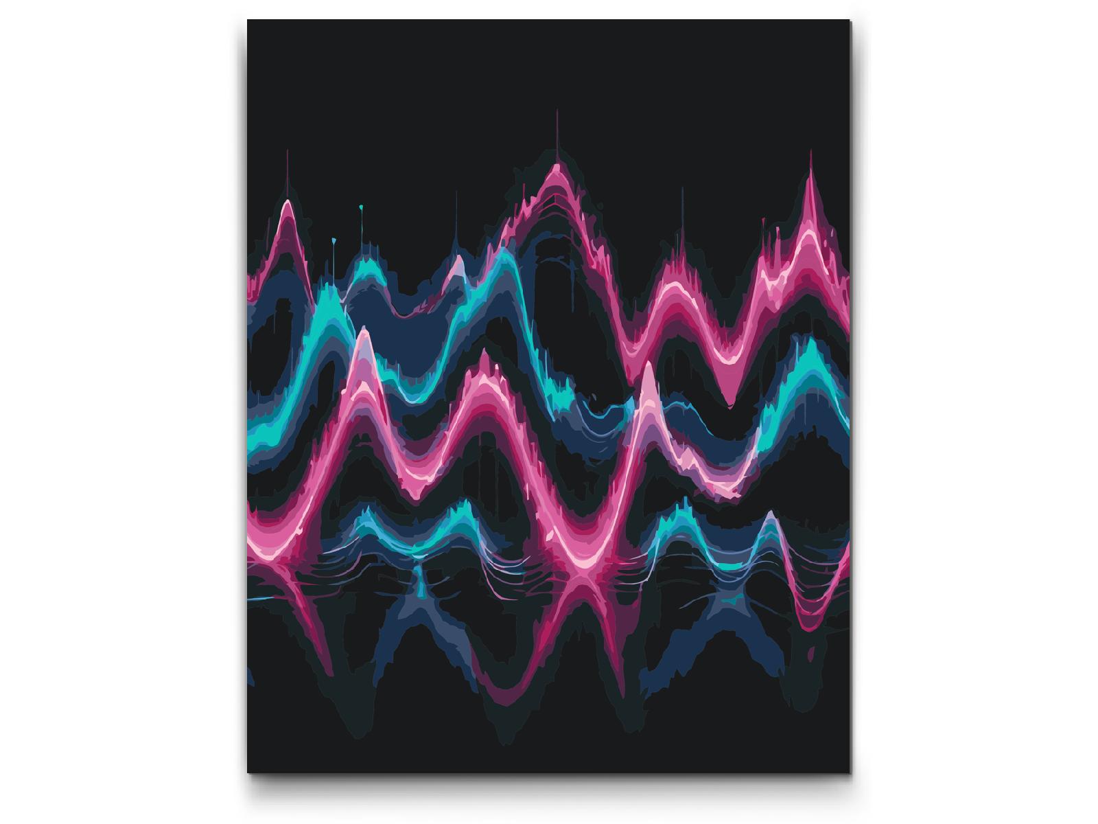 Paint by number - Musikbølger