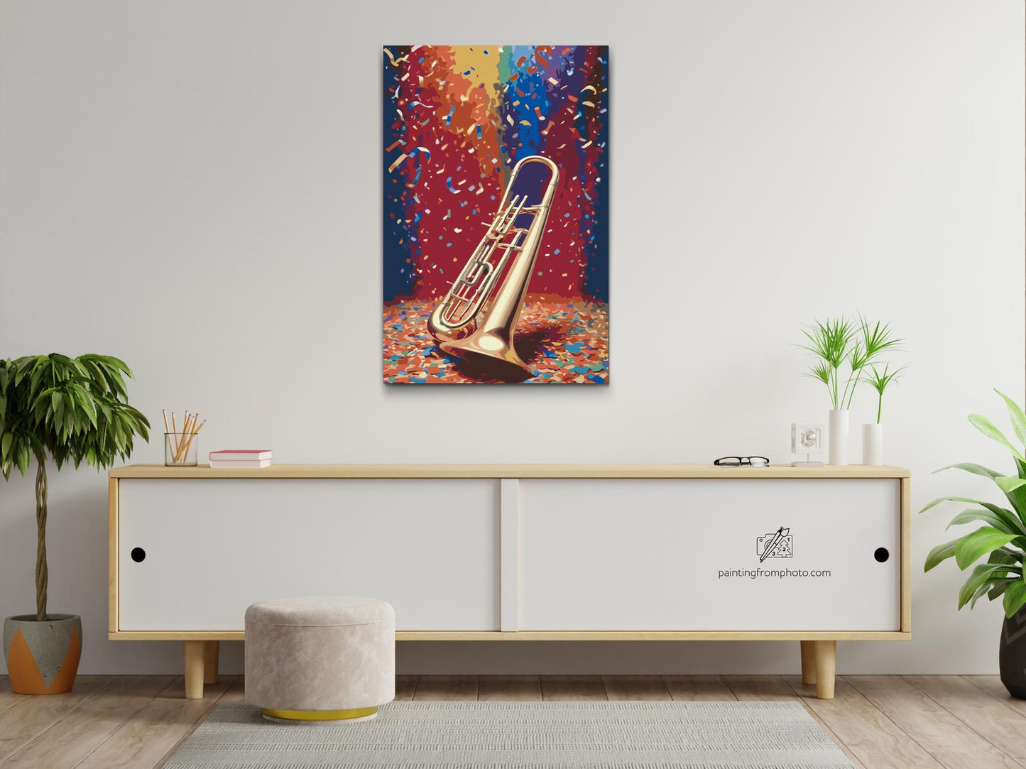 Paint by number - Trombone